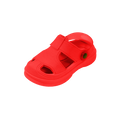 Sandalia Franciscana Rojo